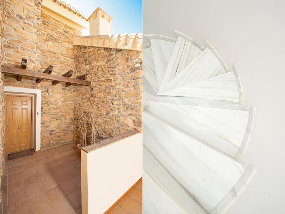 Sunny House With Great Sea Views, 3 Terraces, Private Heated Pool And Sauna ラ・エラドゥーラ エクステリア 写真