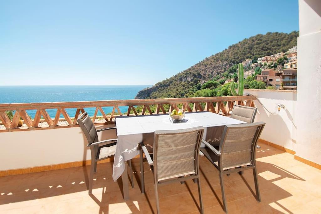 Sunny House With Great Sea Views, 3 Terraces, Private Heated Pool And Sauna ラ・エラドゥーラ エクステリア 写真