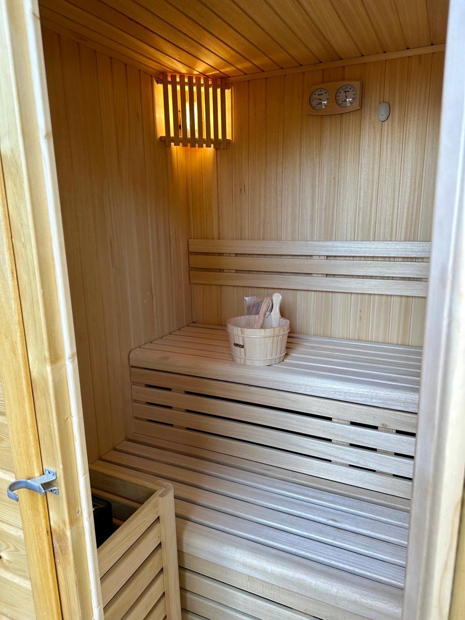 Sunny House With Great Sea Views, 3 Terraces, Private Heated Pool And Sauna ラ・エラドゥーラ エクステリア 写真